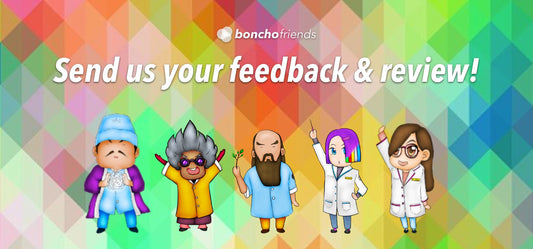 Hi friends! Send us your feedback and review!