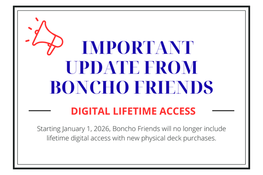 📢 Important Update from Boncho Friends: Digital Lifetime Access