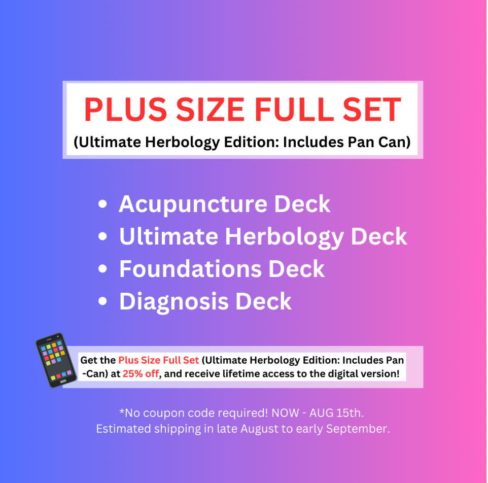 Ending Soon: Secure Your Plus Size Study Cards Bundle Before August 15th!