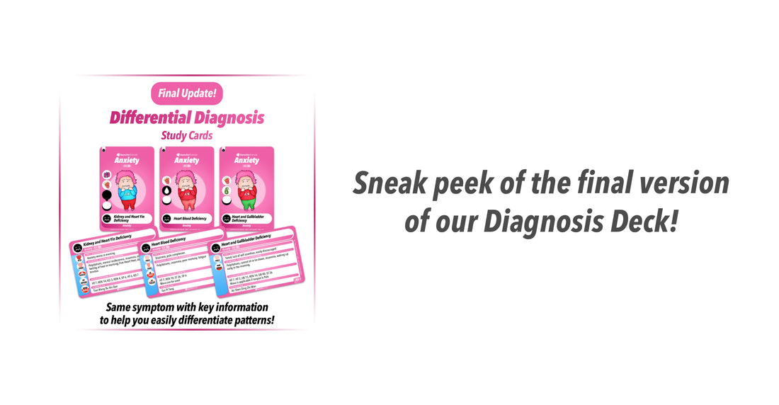 🌟 Sneak peek of the final version of our Diagnosis Deck!