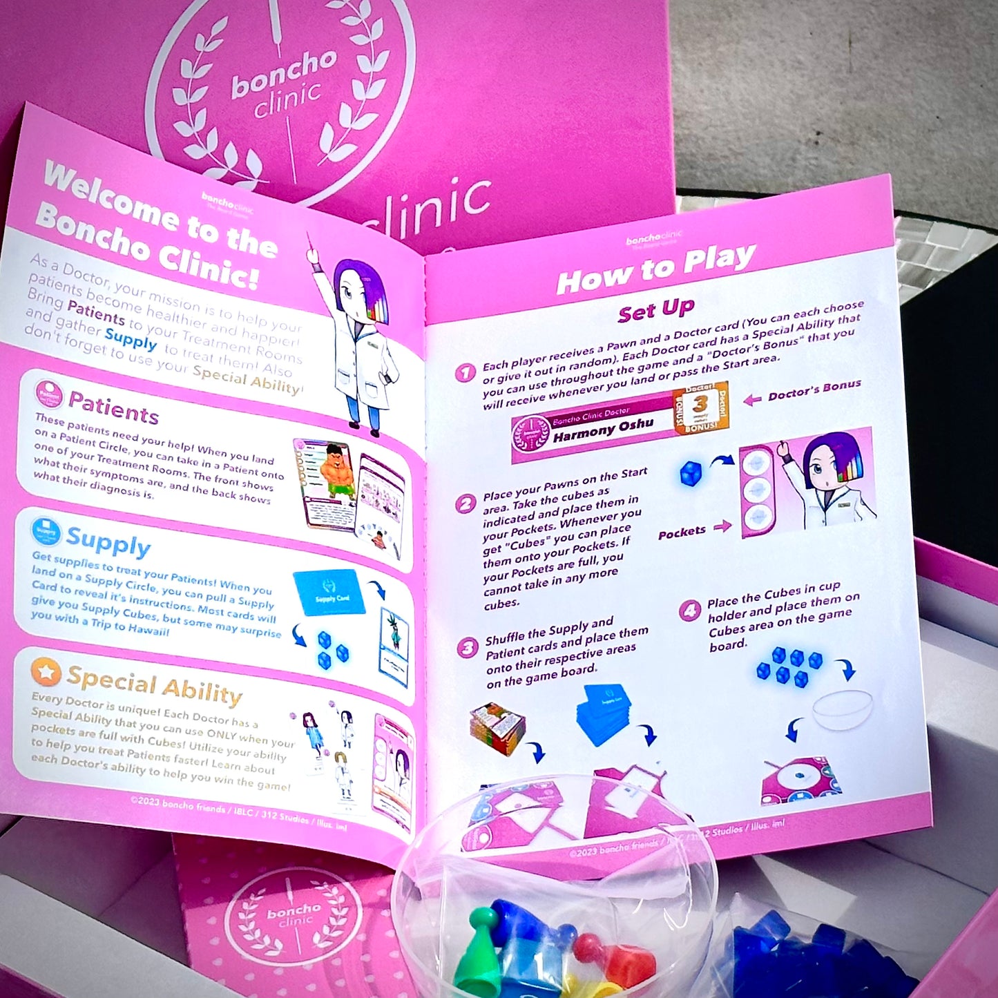 Boncho Clinic: the Board Game