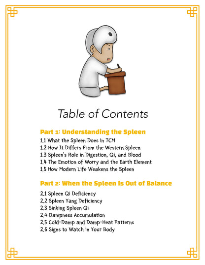 TCM Organs eBook - Vol 1 - Spleen by Boncho Friends