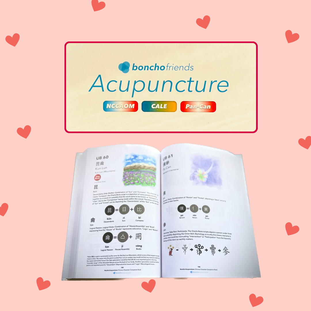 [Bundle] Acupuncture Deck & Acupuncture Chinese Characters Book