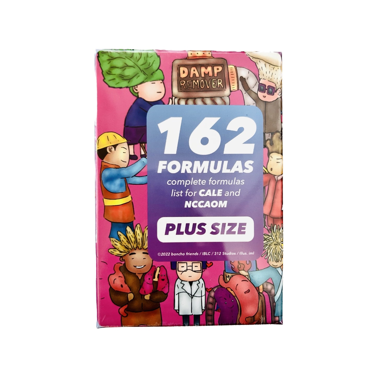 [NEW, Box Defect] 162 Formulas Study Card Deck - PLUS SIZE