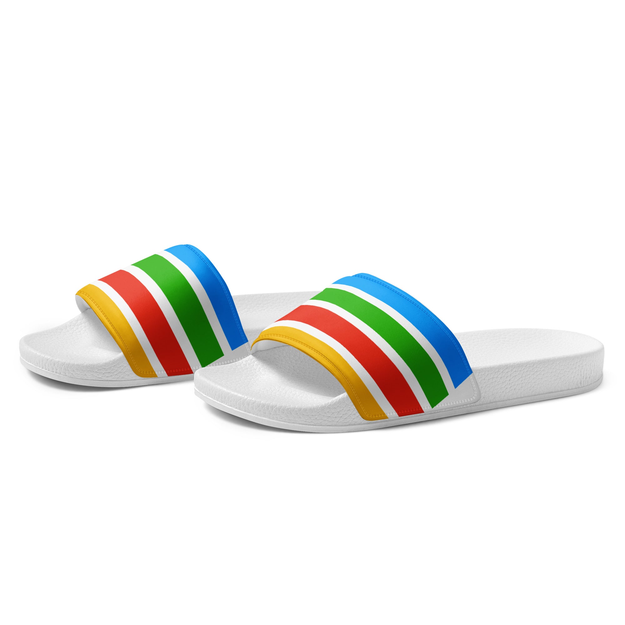 Adidas clearance rainbow slides