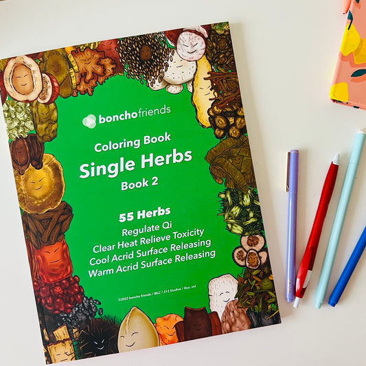 Single Herbs Coloring Book 2