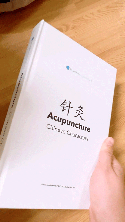 Acupuncture Chinese Characters Book